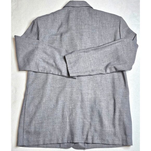 Vintage Alfred Dunner Women Gray Blazer & Skirt Suit Set Size 16 Polyester Blend - Picture 9 of 15